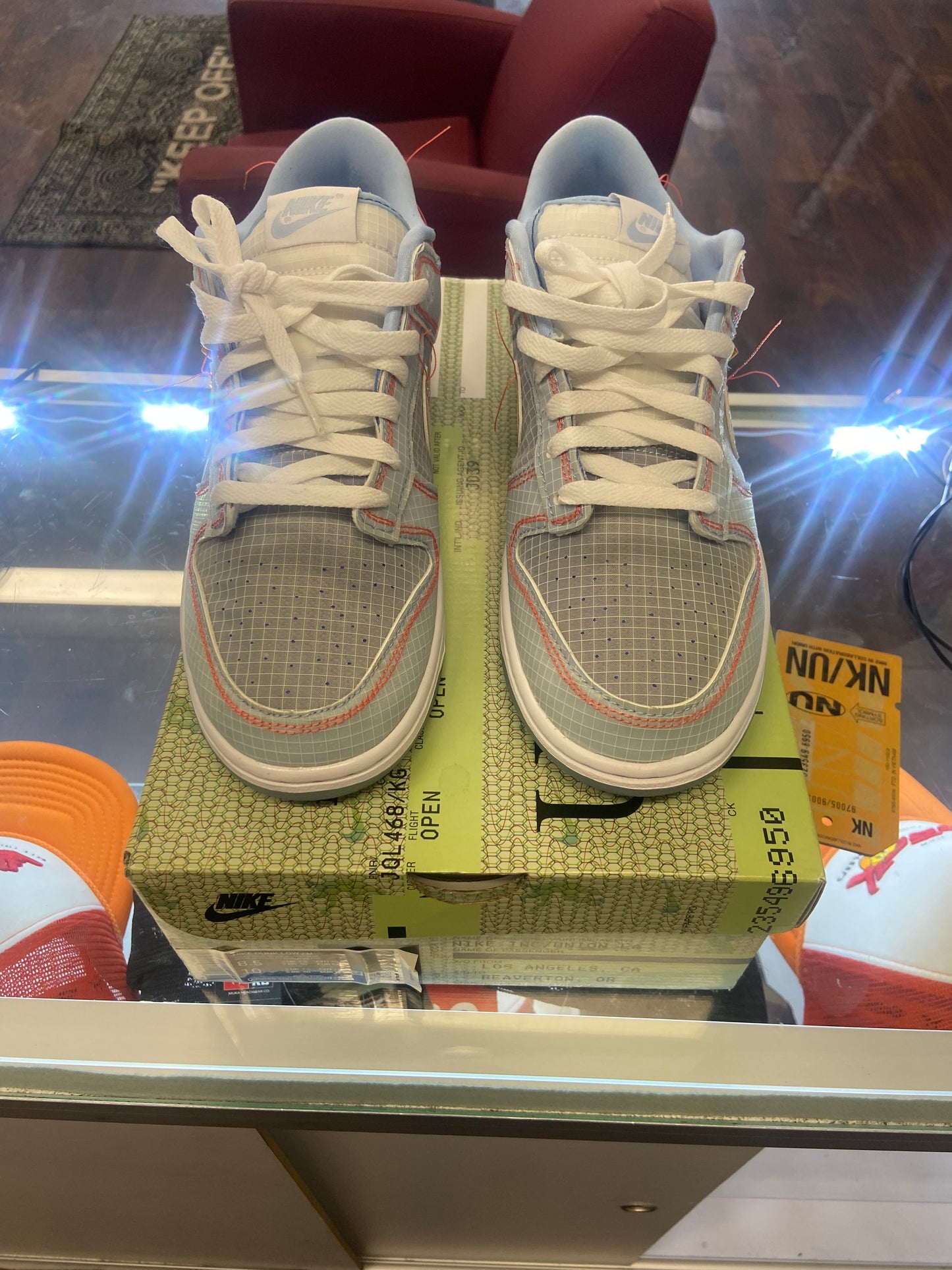 Union dunk low argon
