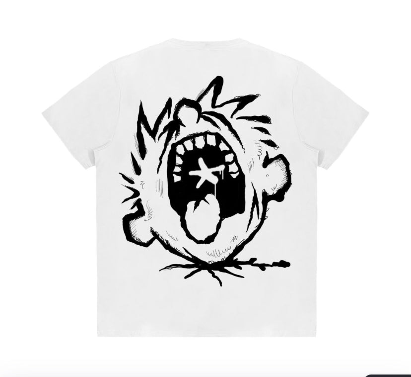 Big face graphic T-shirt