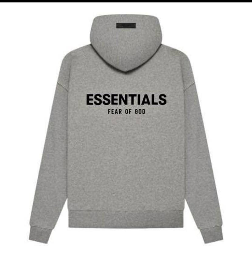 Dark oatmeal Essential hoodie